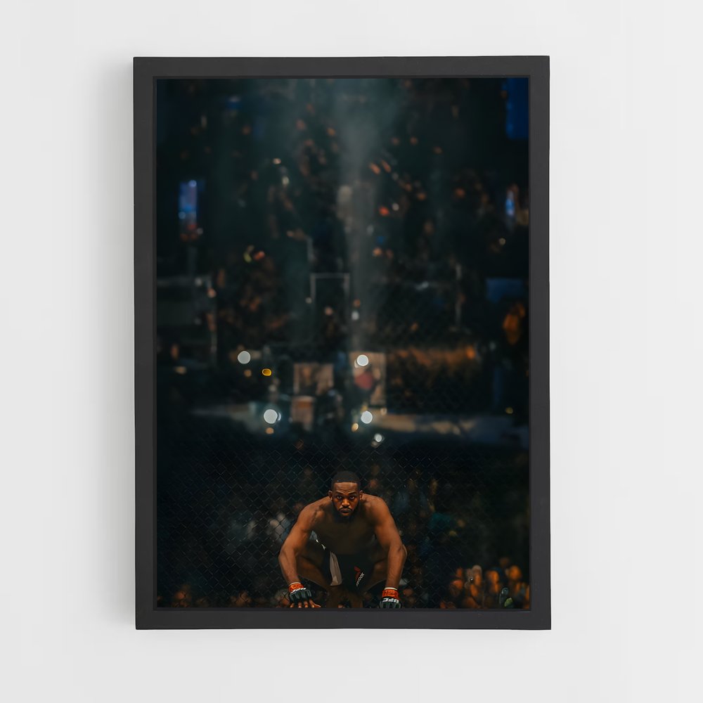 Poster L'Ascension de Jon – affiche MMA (vue 2)